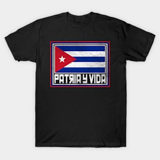 Patria y Vida, Cuban Revolution, i love Cuba, Free Cuba, Cuba Flag, Cuba T-Shirt